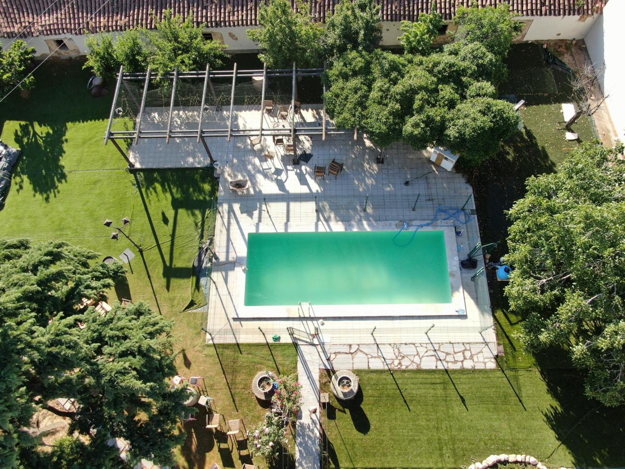 Casa Rural Palacio Conde De Aldana Con Piscina Entre Encinares Y Dehesas Terradillos Екстериор снимка